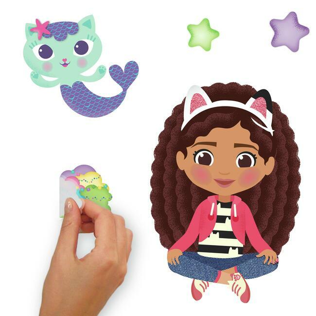 DreamWorks Gabby's Dollhouse Peel and Stick Giant Wall Decal Wall Decals RoomMates   