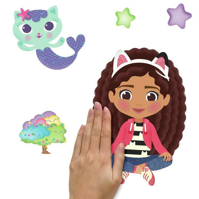 DreamWorks Gabby's Dollhouse Peel and Stick Giant Wall Decal Wall Decals RoomMates   