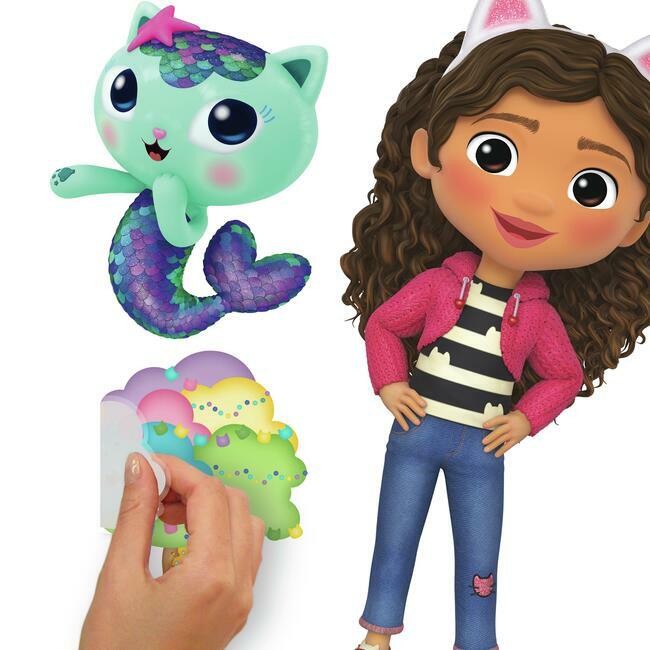 DreamWorks Gabby's Dollhouse Peel and Stick Wall Decals Wall Decals RoomMates   