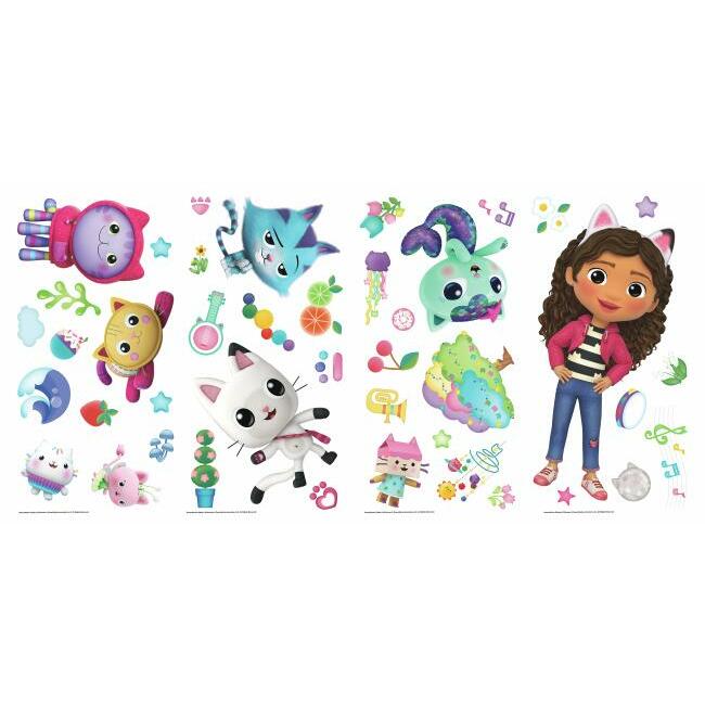 DreamWorks Gabby's Dollhouse Peel and Stick Wall Decals Wall Decals RoomMates   