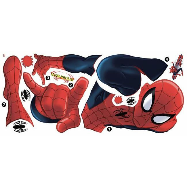 Ultimate Spider-Man Giant Peel and Stick Wall Decals Wall Decals RoomMates   
