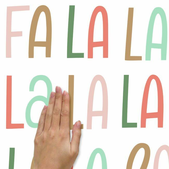 Fa La La La La Peel And Stick Wall Decals Wall Decals RoomMates   