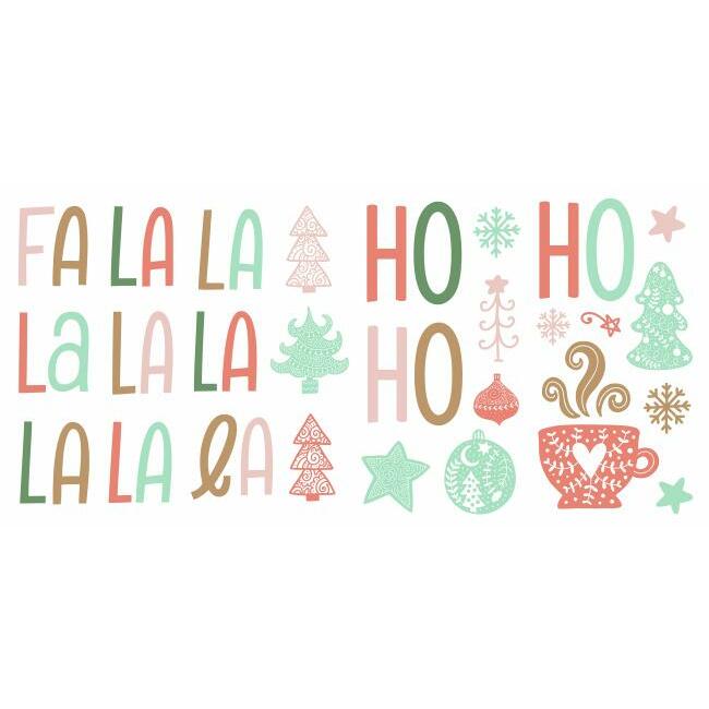 Fa La La La La Peel And Stick Wall Decals Wall Decals RoomMates   
