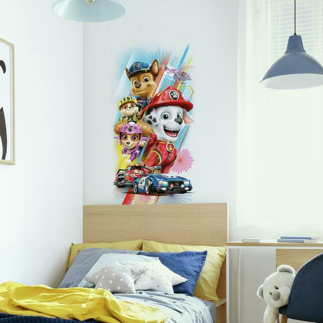Paw Patrol Movie Peel And Stick Giant Wall Decals Wall Decals RoomMates   