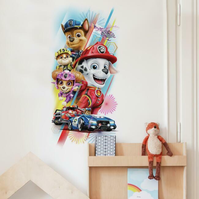 Paw Patrol Movie Peel And Stick Giant Wall Decals Wall Decals RoomMates   