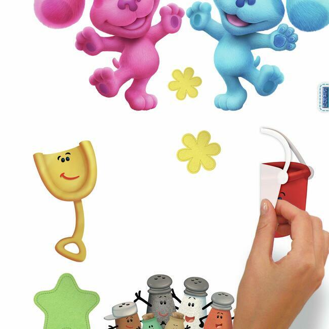 Blue's Clues Peel and Stick Wall Decals Wall Decals RoomMates   