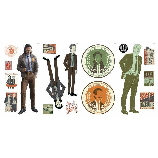 Loki Peel and Stick Wall Decals Wall Decals RoomMates   