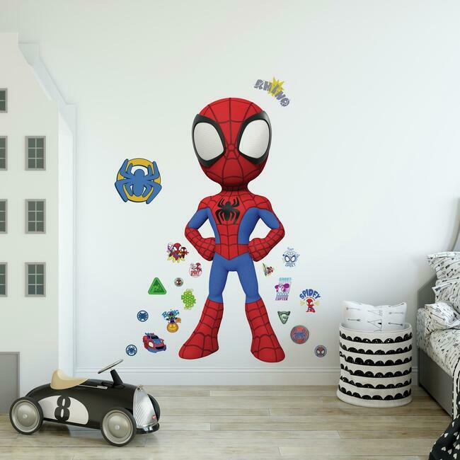 Spidey And His Amazing Friends Peel And Stick Giant Wall Decals Wall Decals RoomMates   