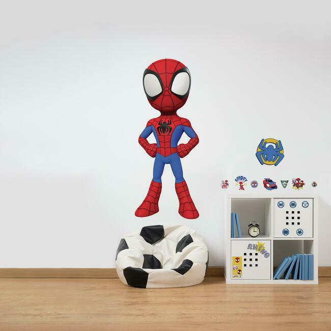 Spidey And His Amazing Friends Peel And Stick Giant Wall Decals Wall Decals RoomMates   