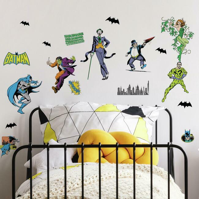 Batman Villains Peel And Stick Wall Decals Wall Decals RoomMates   