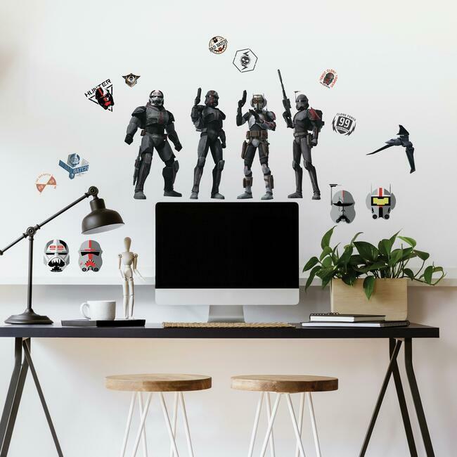 Bad Batch Peel and Stick Wall Decals Wall Decals RoomMates   