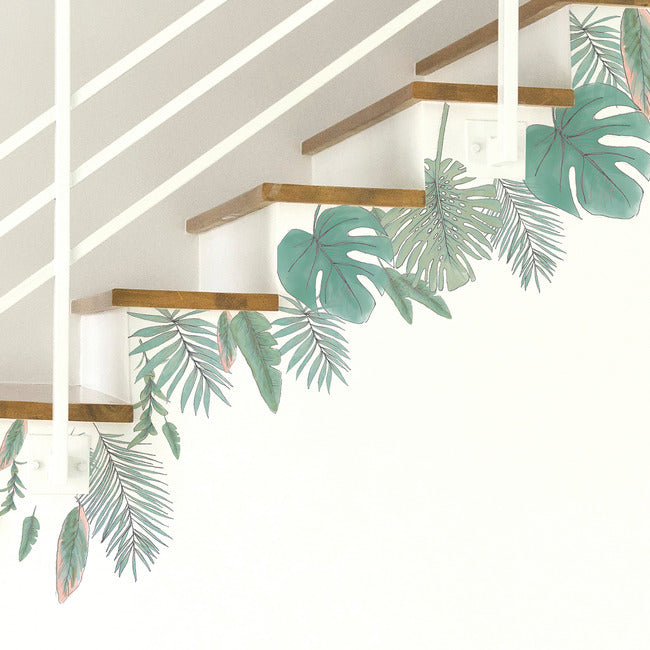 Mr. Kate Hand-Drawn Palm Peel And Stick Wall Decals Wall Decals RoomMates   
