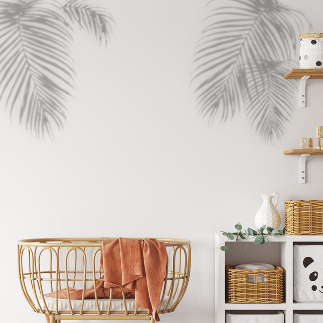 Mr. Kate Tropical Shadow Palm Frond Peel And Stick Wall Decals Wall Decals RoomMates   