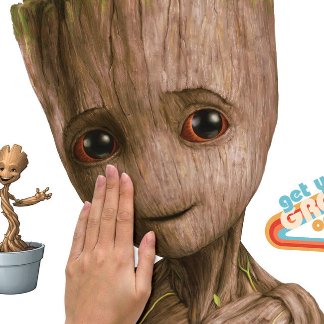 Groot Peel and Stick Giant Wall Decals Wall Decals RoomMates   