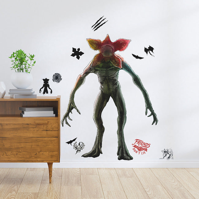 Stranger Things Demogorgon Peel And Stick Giant Wall Decal Wall Decals RoomMates   