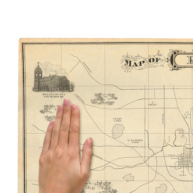 Stranger Things Dry Erase Hawkins Map Peel And Stick Giant Wall Decal Wall Decals RoomMates   
