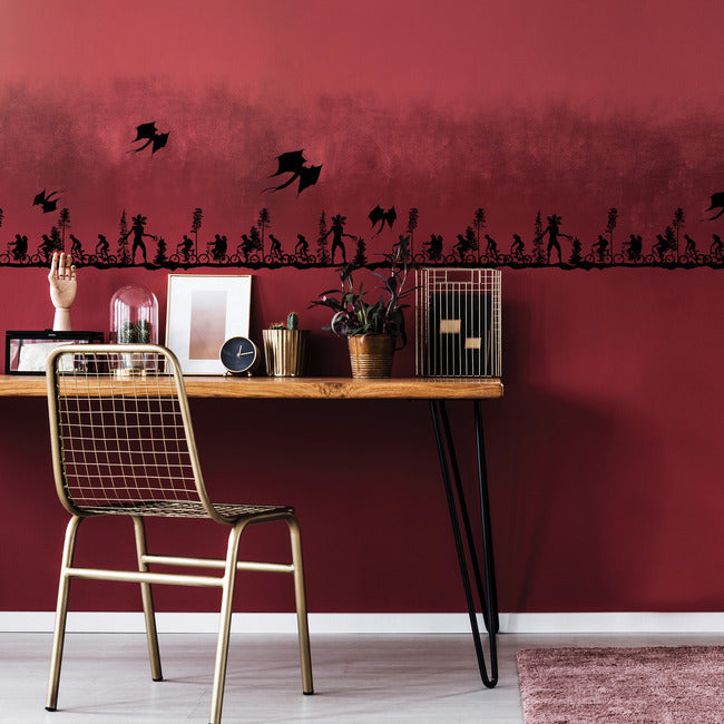 Stranger Things Forest Scene Peel And Stick Wall Decals Wall Decals RoomMates   