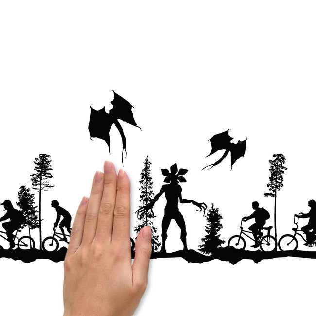 Stranger Things Forest Scene Peel And Stick Wall Decals Wall Decals RoomMates   