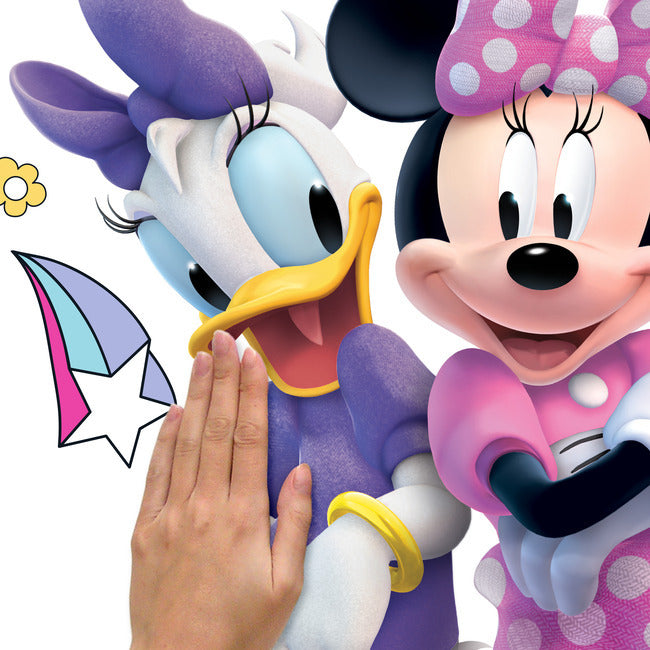 Minnie Mouse Peel And Stick Giant Wall Decals with Alphabet Wall Decals RoomMates   
