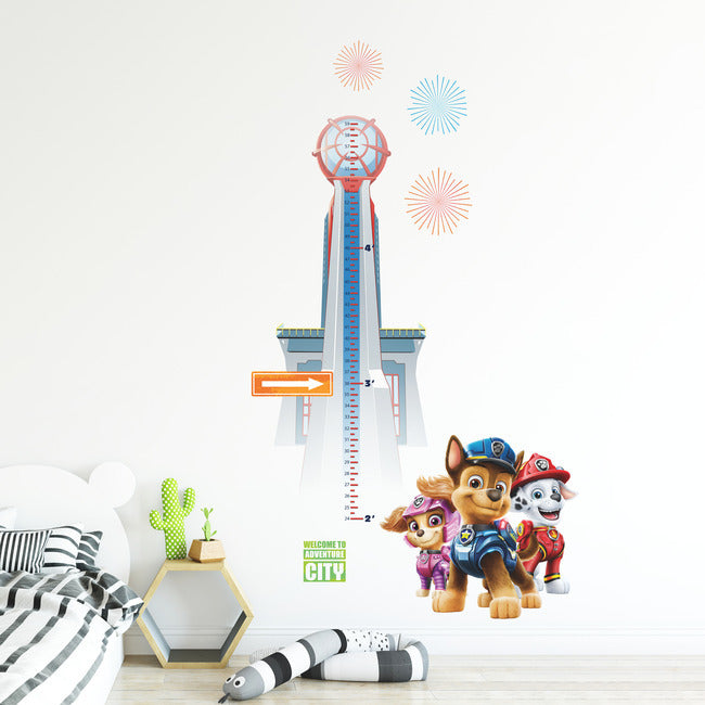Paw Patrol Growth Chart Peel And Stick Wall Decals Wall Decals RoomMates   