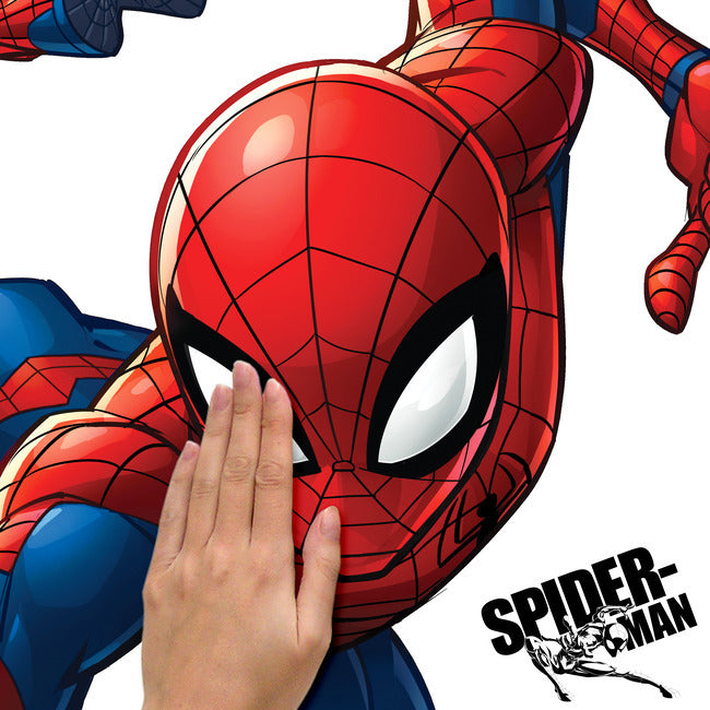 Spider-Man Growth Chart Giant Peel & Stick Wall Decals Wall Decals RoomMates   
