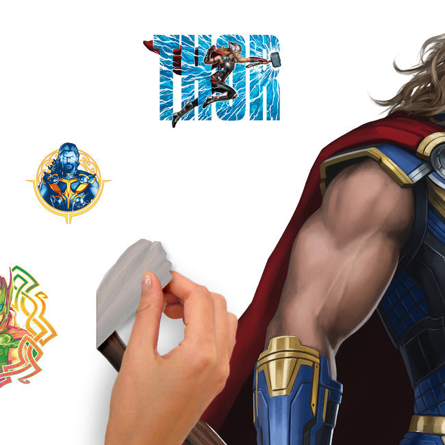 Thor: Love And Thunder Peel And Stick Giant Wall Decals Wall Decals RoomMates   