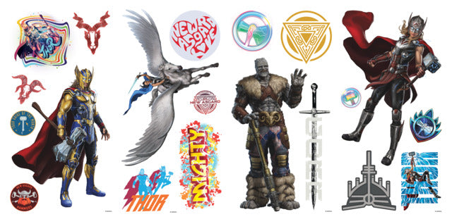 Thor: Love And Thunder Peel And Stick Wall Decals Wall Decals RoomMates   