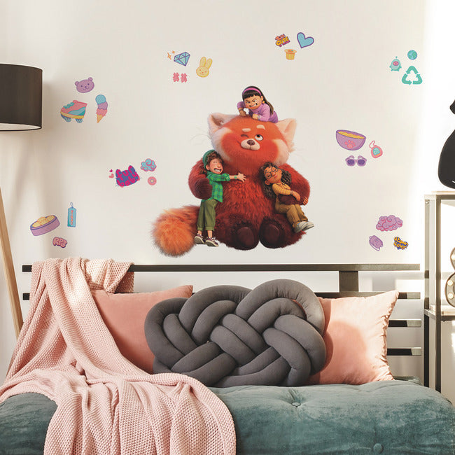 Turning Red Peel and Stick Giant Wall Decals Wall Decals RoomMates   