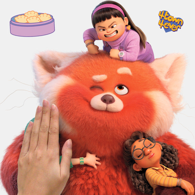 Turning Red Peel and Stick Giant Wall Decals Wall Decals RoomMates   