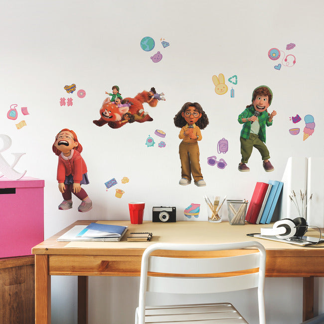 Turning Red Peel And Stick Wall Decals Wall Decals RoomMates   