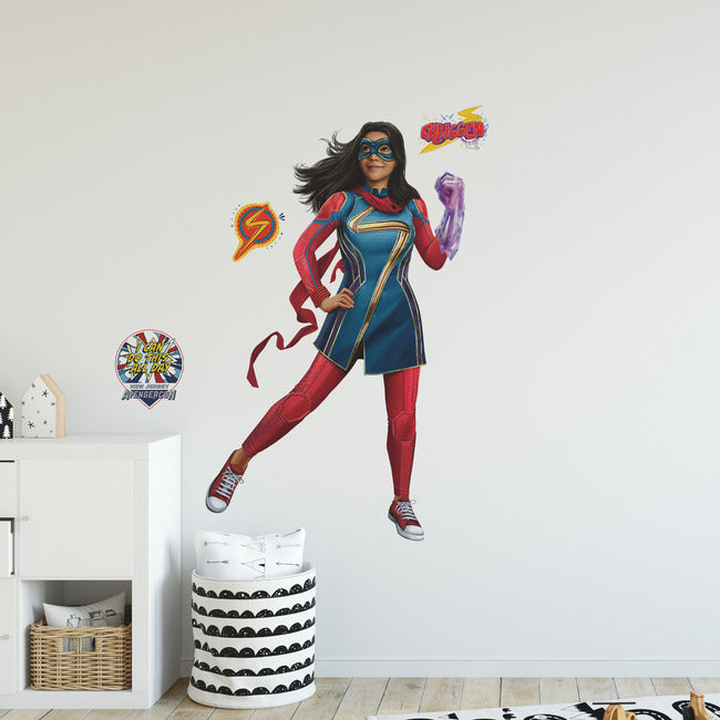 Ms. Marvel Giant Wall Decals Wall Decals RoomMates   