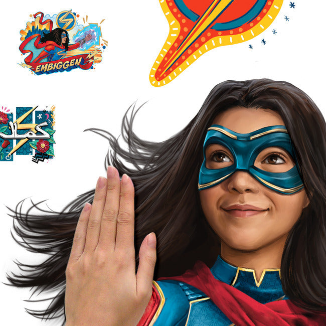 Ms. Marvel Giant Wall Decals Wall Decals RoomMates   