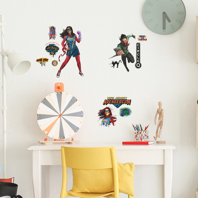 Ms. Marvel Peel And Stick Wall Decals Wall Decals RoomMates   