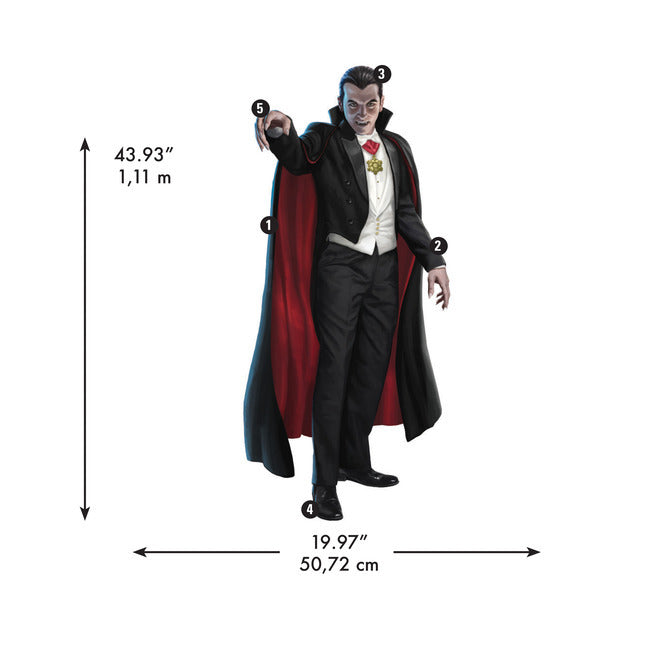 Classic Universal Monsters Dracula Giant Peel & Stick Wall Decals Wall Decals RoomMates   