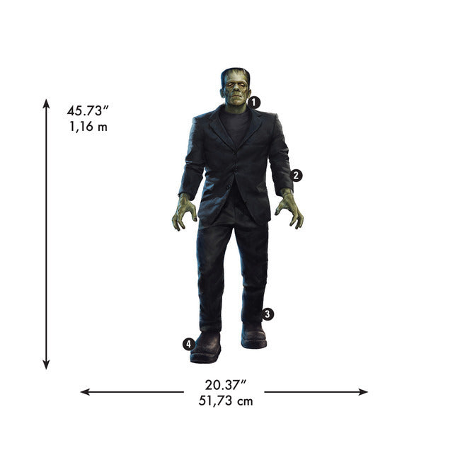 Classic Universal Monsters Frankenstein Giant Peel & Stick Wall Decals Wall Decals RoomMates   