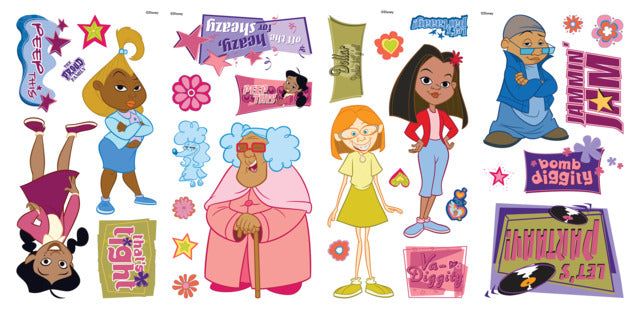 The Proud Family Peel And Stick Wall Decals Wall Decals RoomMates   