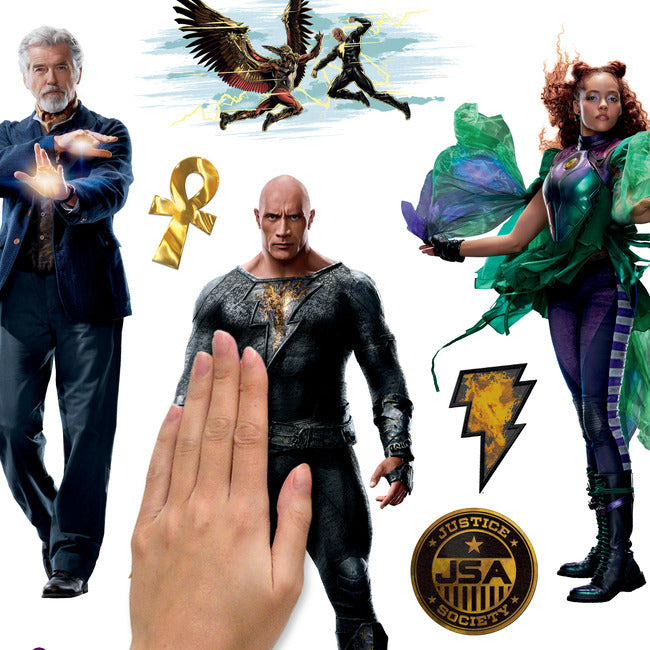Black Adam Peel & Stick Wall Decals Wall Decals RoomMates   