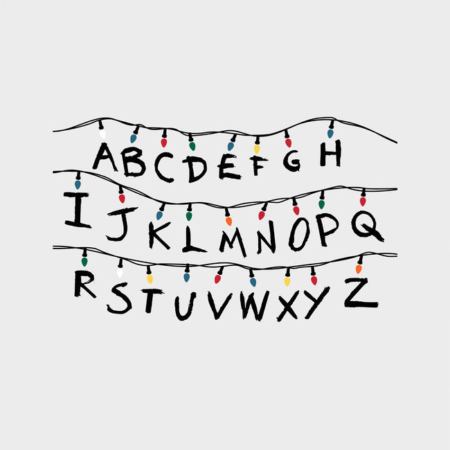 Netflix Stranger Things Christmas Lights Peel And Stick Giant Wall Decals With Alphabet Wall Decals RoomMates   
