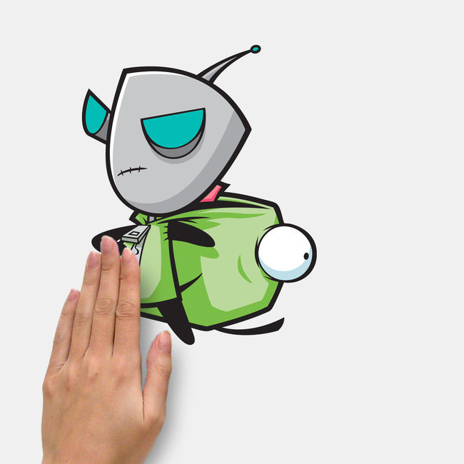 Invader Zim Peel & Stick Wall Decals Wall Decals RoomMates   