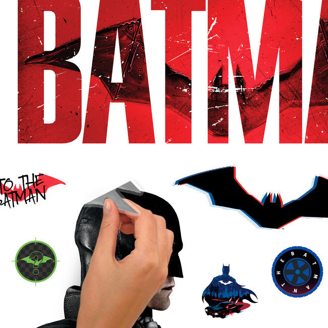 Batman Peel And Stick Giant Wall Decals Wall Decals RoomMates   