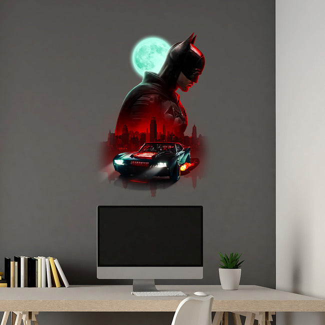 Batman Peel And Stick XL Giant Wall Decals Wall Decals RoomMates   