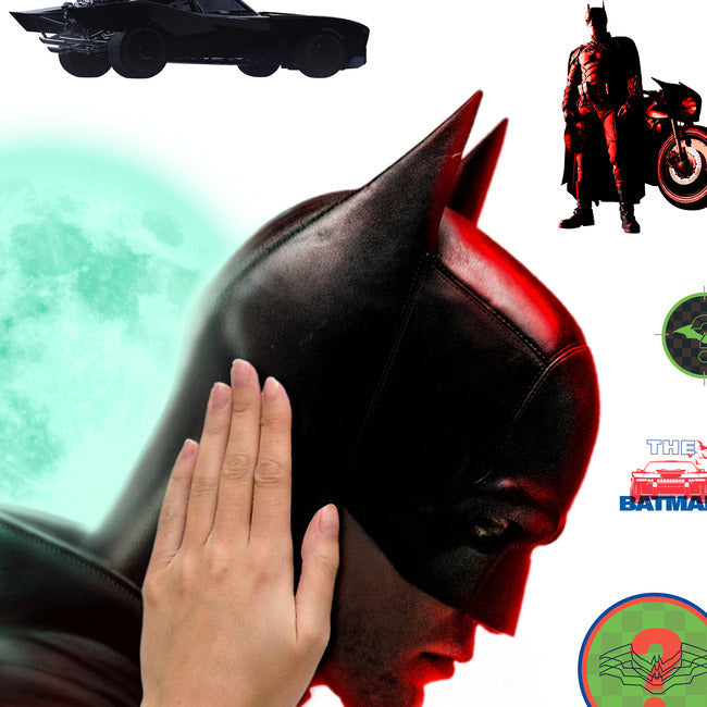 Batman Peel And Stick XL Giant Wall Decals Wall Decals RoomMates   