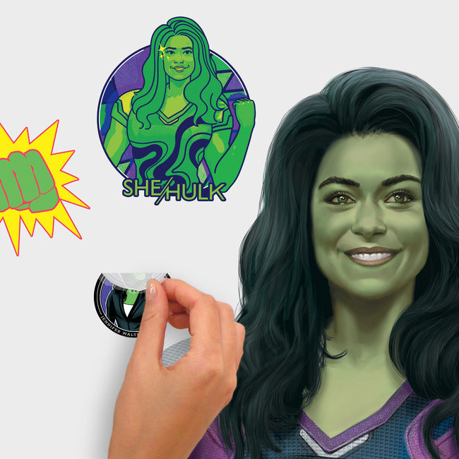 She Hulk Giant Peel & Stick Wall Decals Wall Decals RoomMates   
