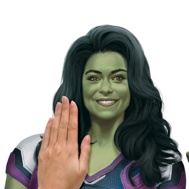 She Hulk Giant Peel & Stick Wall Decals Wall Decals RoomMates   