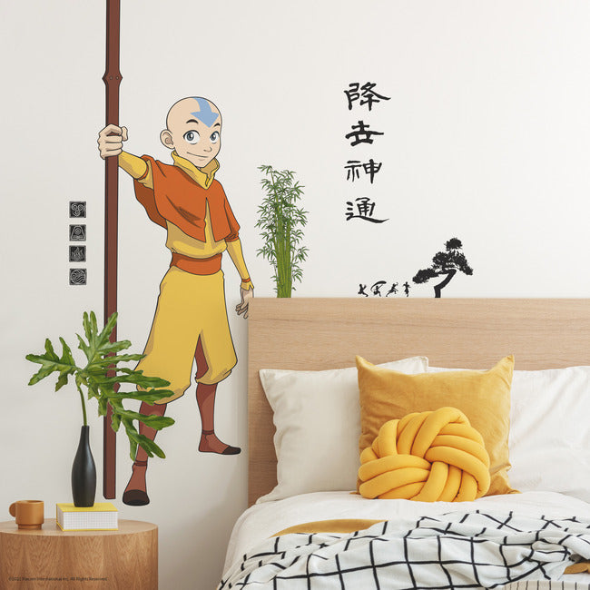 Avatar Aang Giant Peel & Stick Wall Decals Wall Decals RoomMates   