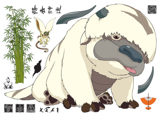 Avatar Appa Giant Peel & Stick Wall Decals Wall Decals RoomMates   