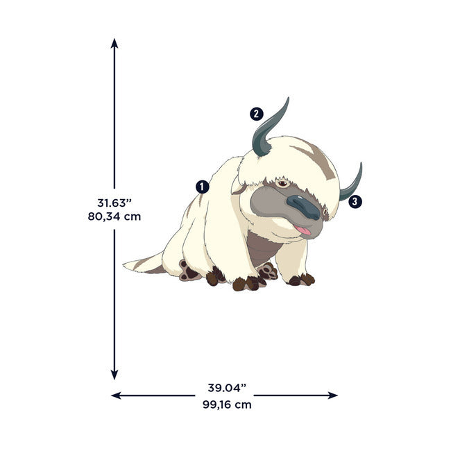 Avatar Appa Giant Peel & Stick Wall Decals Wall Decals RoomMates   