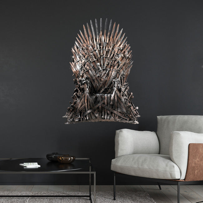 Game Of Thrones The Iron Throne XL Giant Peel & Stick Wall Decals Wall Decals RoomMates   