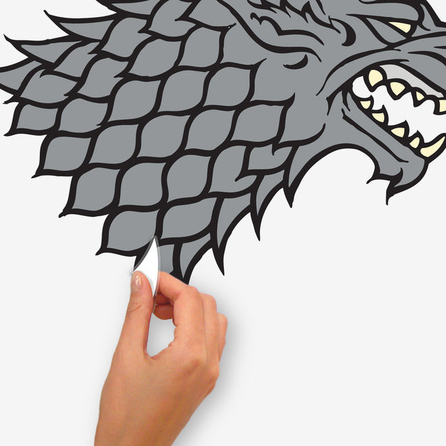 Game Of Thrones Winter Is Coming Stark Giant Peel & Stick Wall Decals Wall Decals RoomMates   