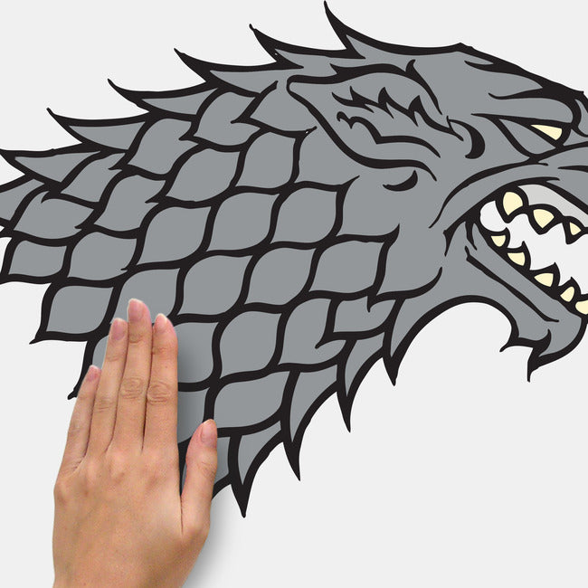Game Of Thrones Winter Is Coming Stark Giant Peel & Stick Wall Decals Wall Decals RoomMates   